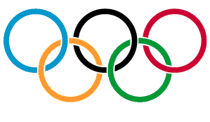 track and field olimpic rings